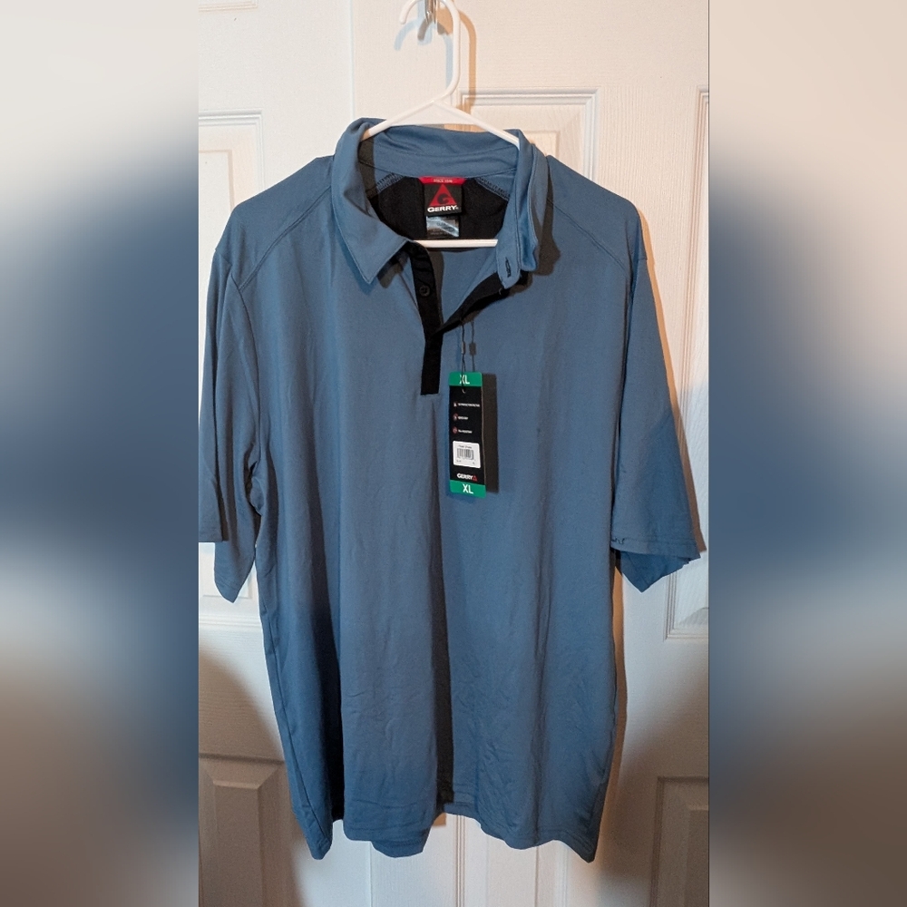 Gerry Weber Men's Blue Polo Shirt